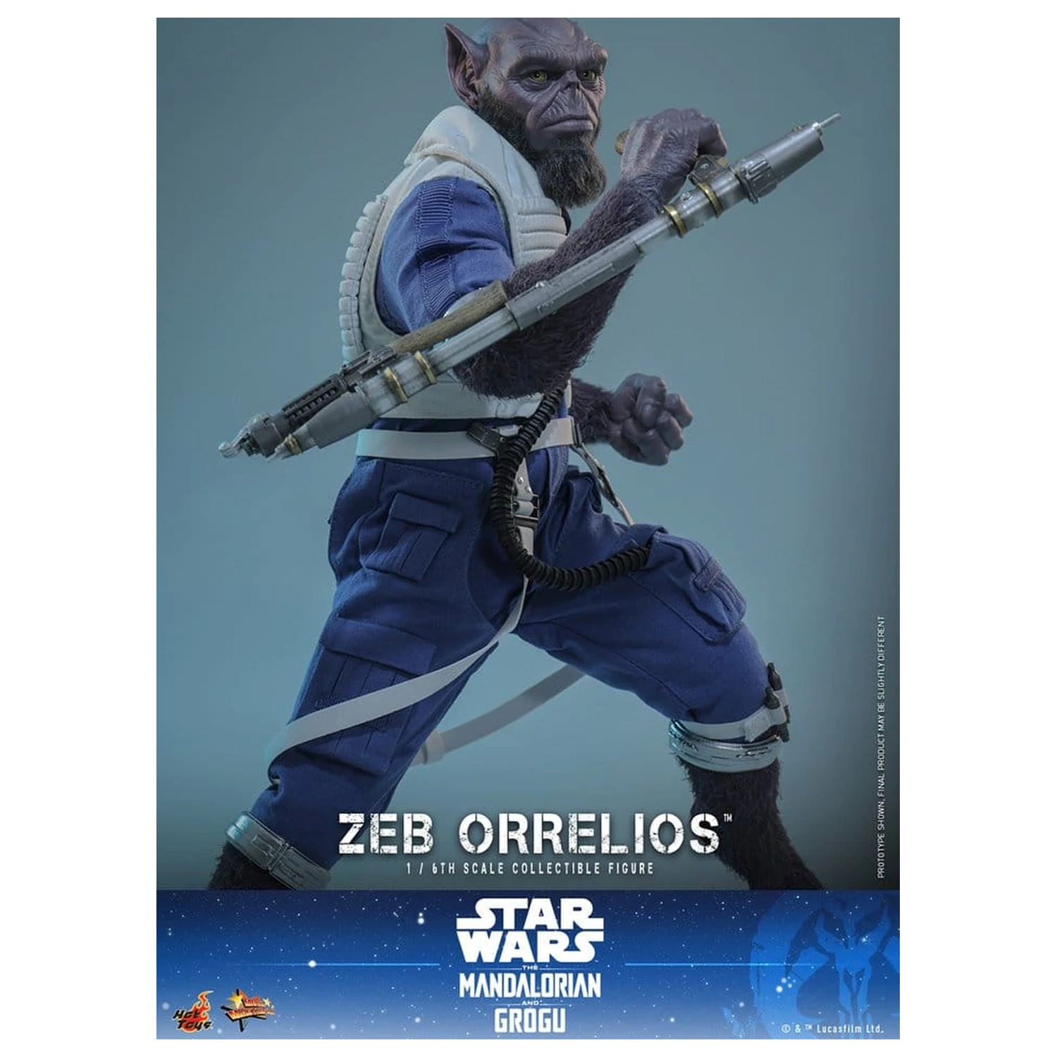 Star Wars Movie Masterpiece Akčná figúrka 1/6 Zeb Orrelios 33 cm produktová fotografia