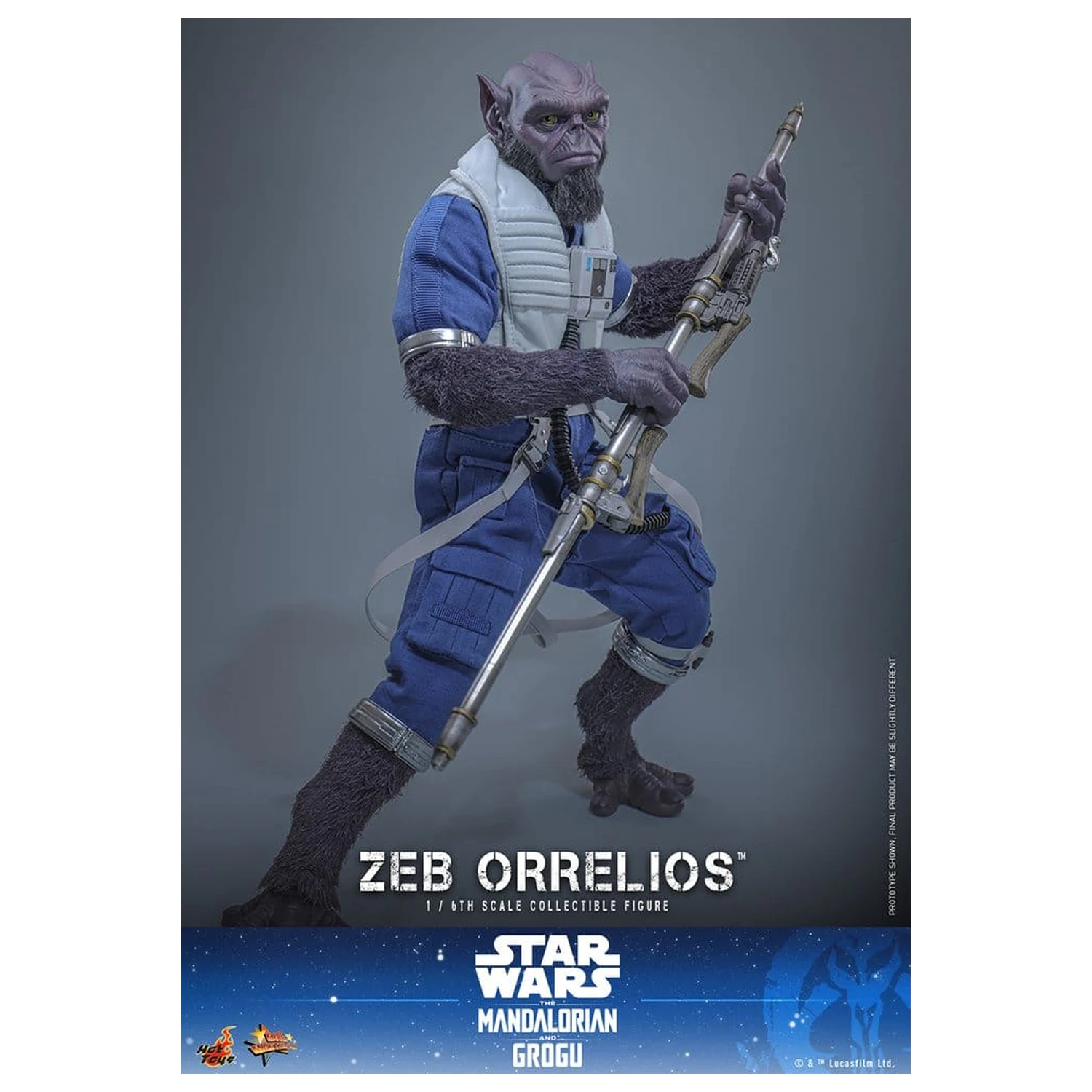 Star Wars Movie Masterpiece Akčná figúrka 1/6 Zeb Orrelios 33 cm produktová fotografia