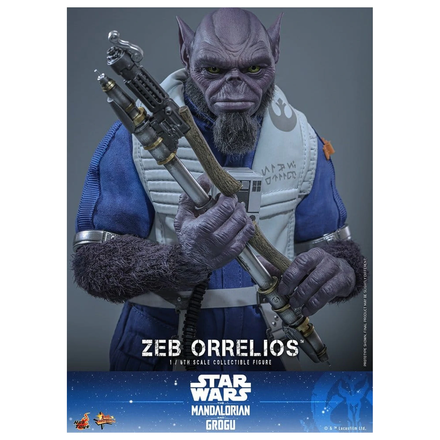 Star Wars Movie Masterpiece Akčná figúrka 1/6 Zeb Orrelios 33 cm produktová fotografia