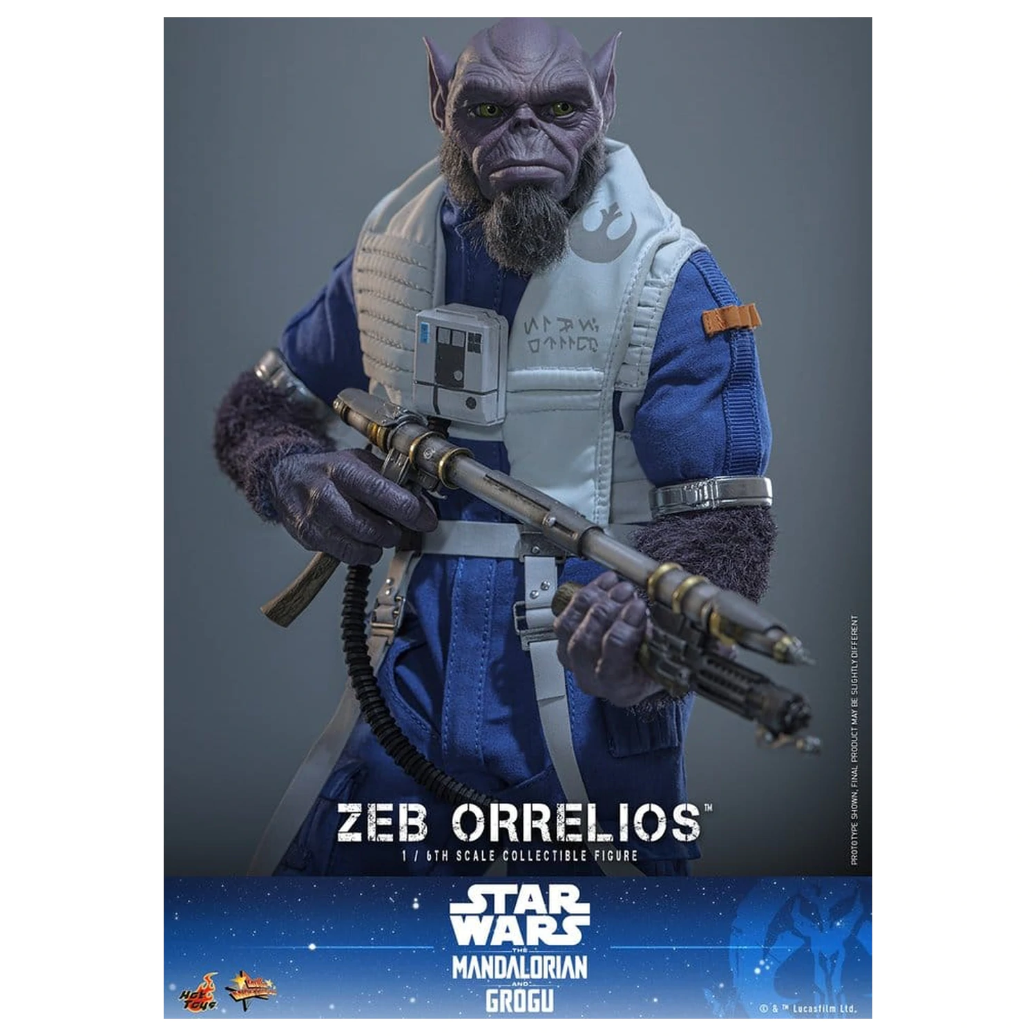 Star Wars Movie Masterpiece Akčná figúrka 1/6 Zeb Orrelios 33 cm produktová fotografia