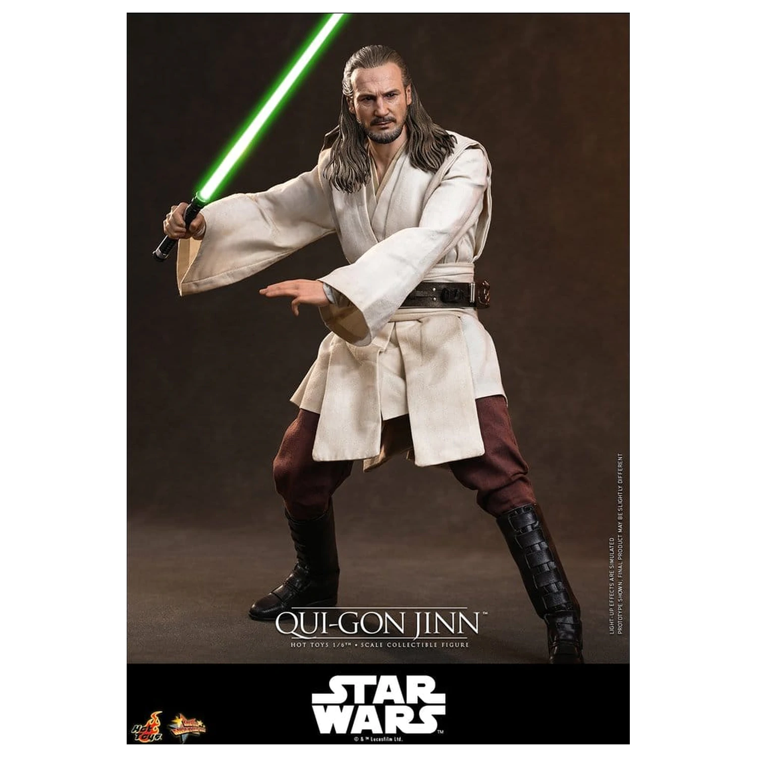 Star Wars Movie Masterpiece Akčná figúrka 1/6 Qui-Gon Jinn (Collector Edition) 32 cm produktová fotografia