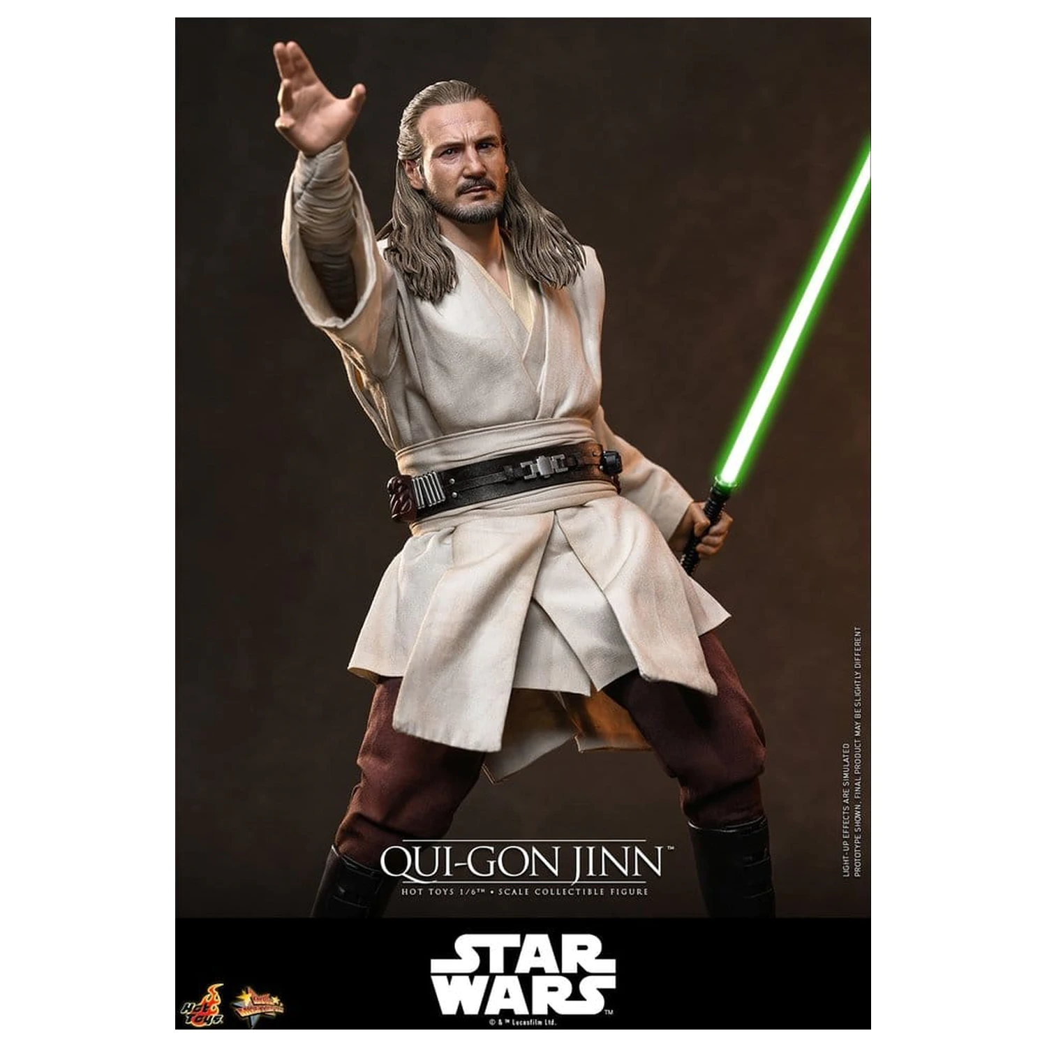 Star Wars Movie Masterpiece Akčná figúrka 1/6 Qui-Gon Jinn (Collector Edition) 32 cm produktová fotografia