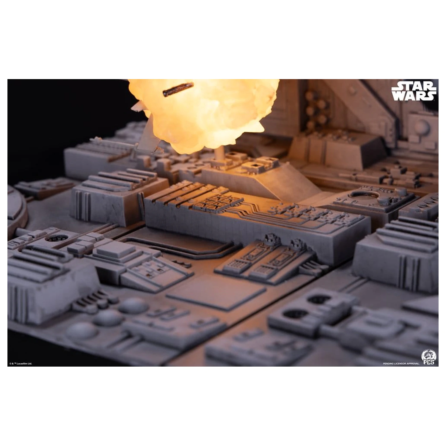 Star Wars Movie Moments Mini Scale Diorama Trench Run 23 cm produktová fotografia