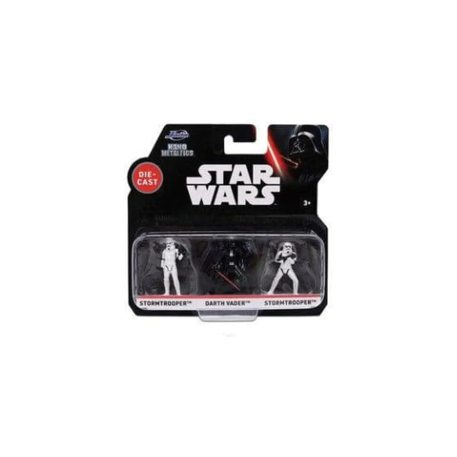 Star Wars Nano Mini figúrky 3-balenie 4 cm produktová fotografia