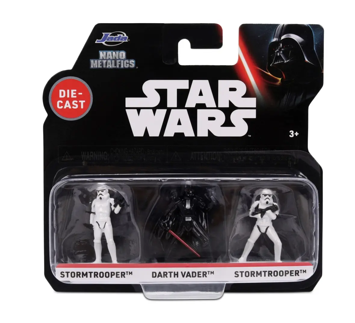 Star Wars Nano Mini figúrky 3-balenie 4 cm produktová fotografia