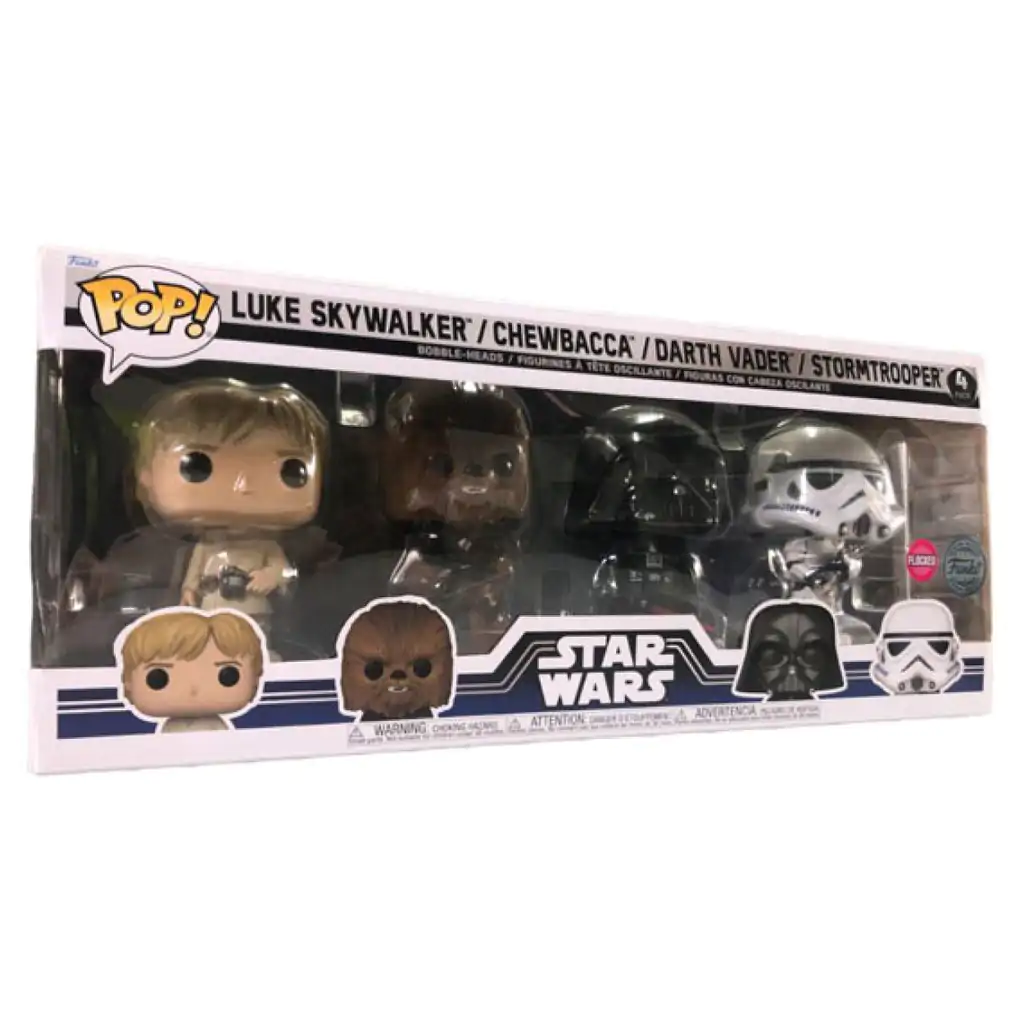 Star Wars POP! Movies Vinylová figúrka 4-balenie New Classics (FL) 9 cm produktová fotografia