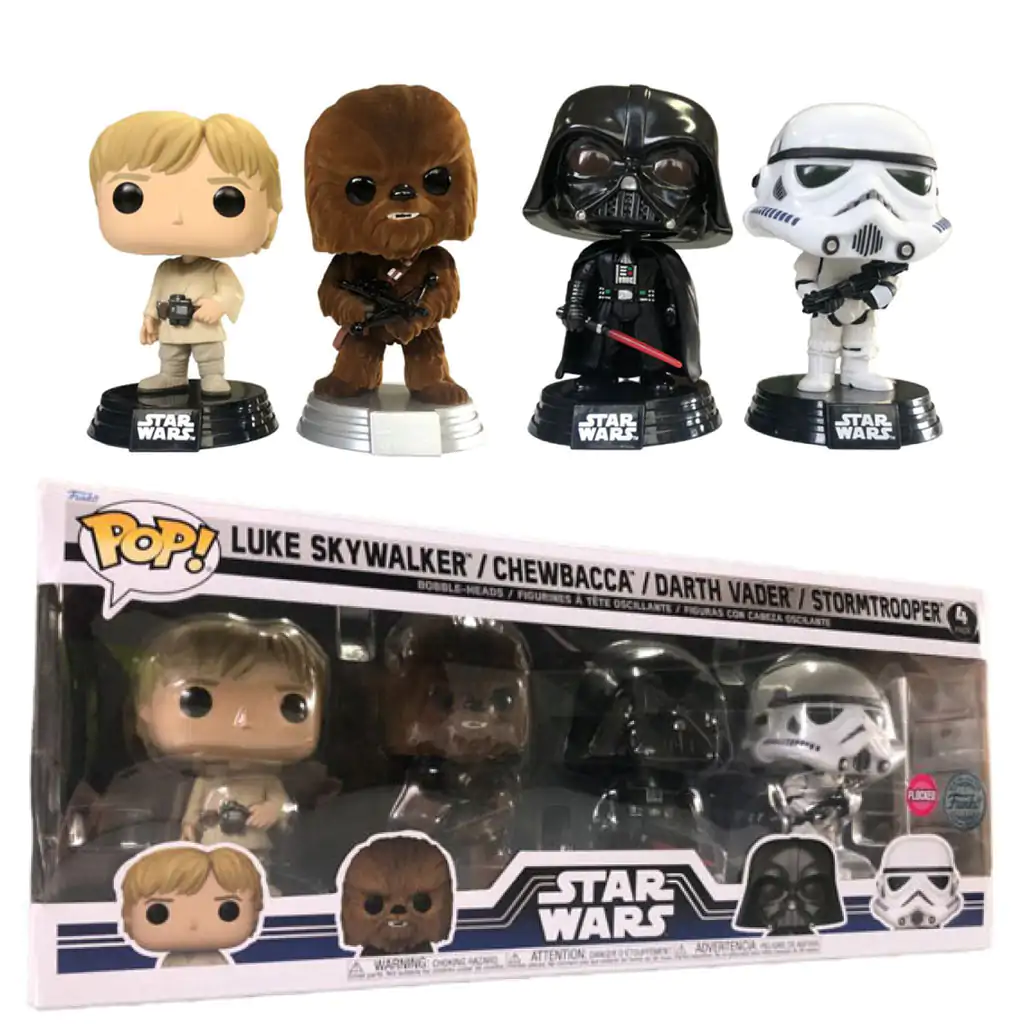 Star Wars POP! Movies Vinylová figúrka 4-balenie New Classics (FL) 9 cm produktová fotografia