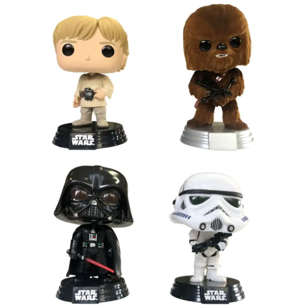 Star Wars POP! Movies Vinylová figúrka 4-balenie New Classics (FL) 9 cm produktová fotografia