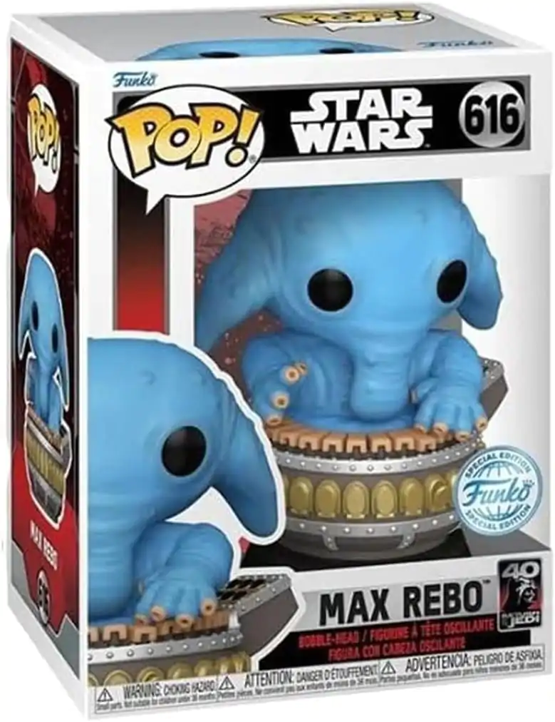 Star Wars: Obi-Wan Funko POP! Vinylová figúrka Max Rebo Exclusive Edition 9 cm produktová fotografia