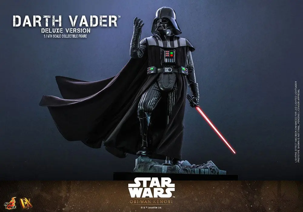 Star Wars: Obi-Wan Kenobi DX Akčná Figúrka 1/6 Darth Vader Deluxe Version 35 cm produktová fotografia