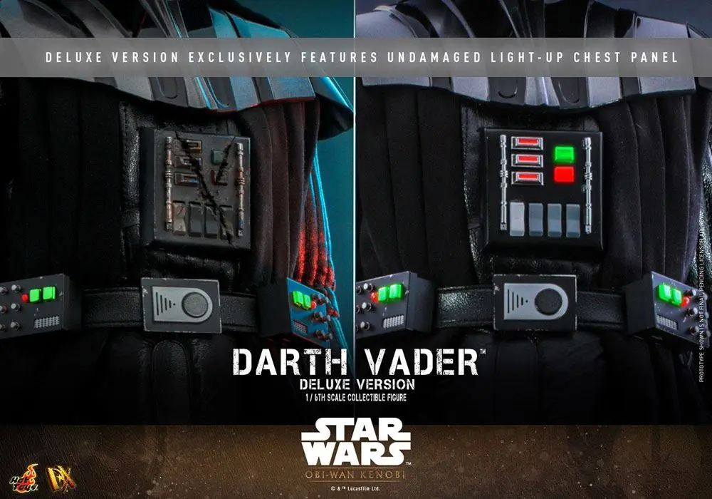 Star Wars: Obi-Wan Kenobi DX Akčná Figúrka 1/6 Darth Vader Deluxe Version 35 cm produktová fotografia