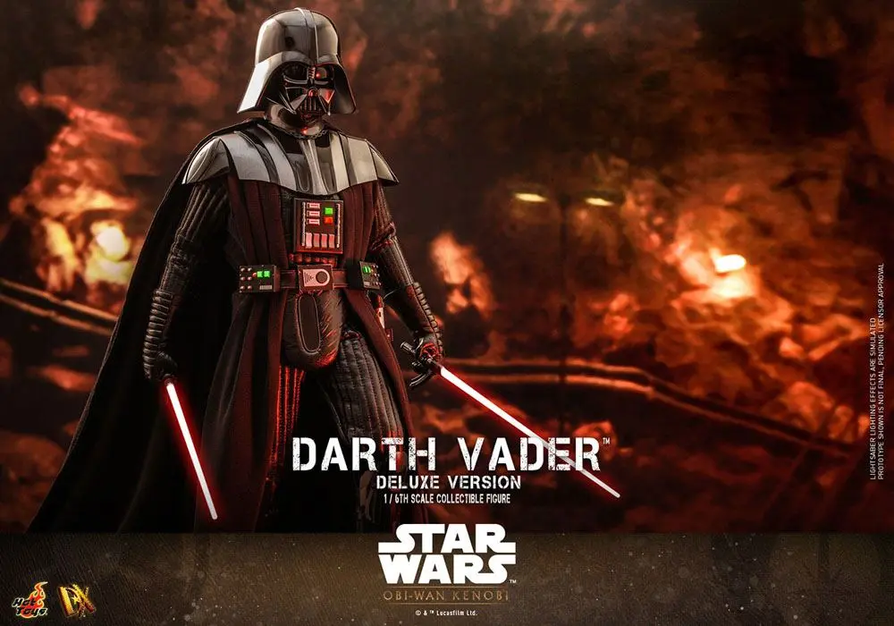 Star Wars: Obi-Wan Kenobi DX Akčná Figúrka 1/6 Darth Vader Deluxe Version 35 cm produktová fotografia