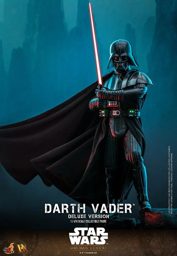 Star Wars: Obi-Wan Kenobi DX Akčná Figúrka 1/6 Darth Vader Deluxe Version 35 cm produktová fotografia