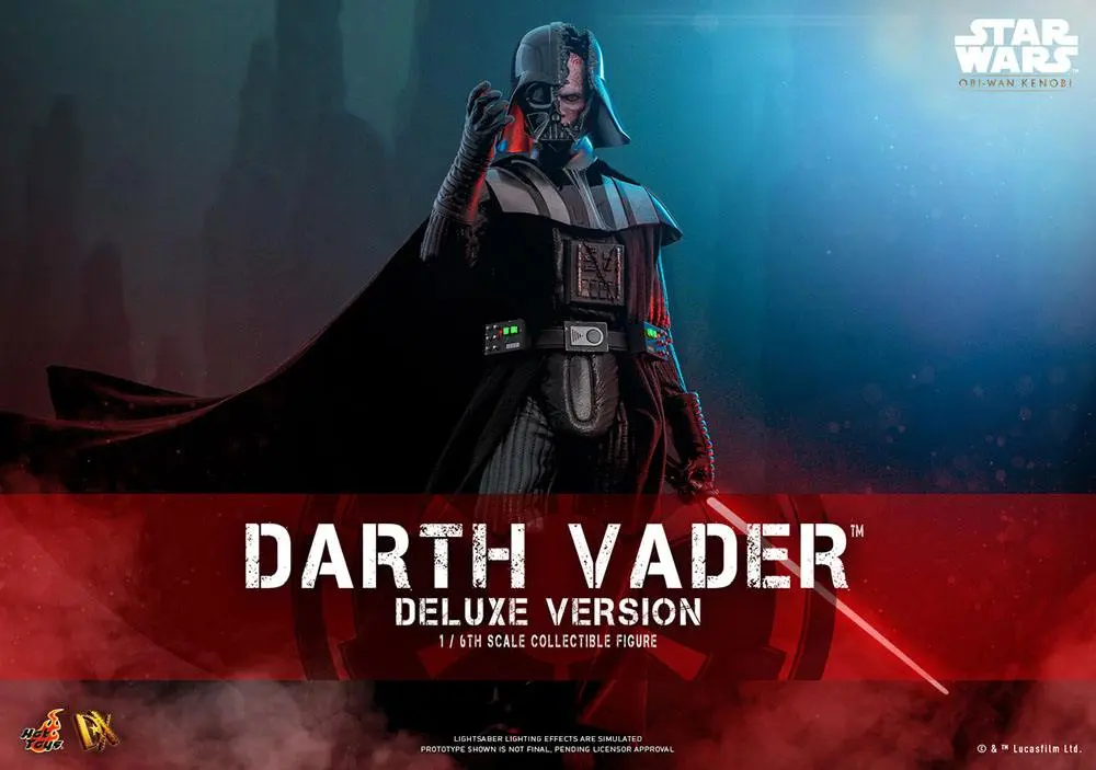 Star Wars: Obi-Wan Kenobi DX Akčná Figúrka 1/6 Darth Vader Deluxe Version 35 cm produktová fotografia