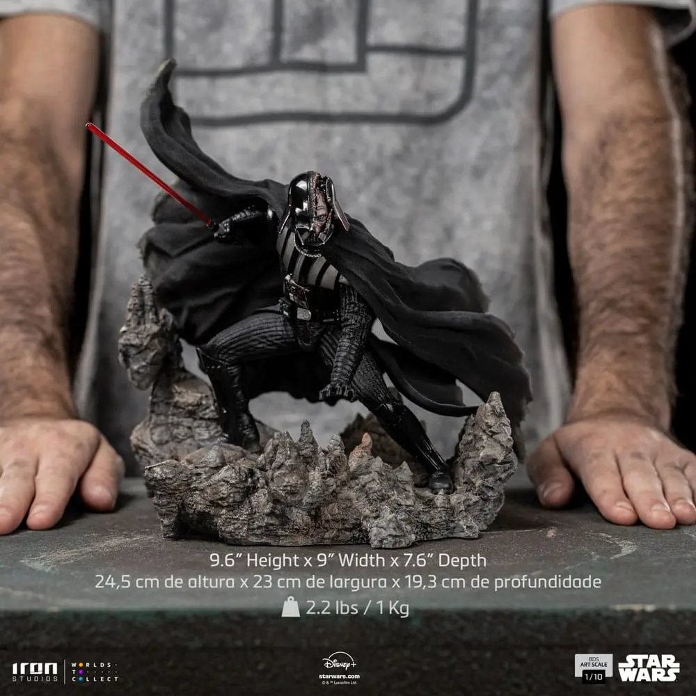 Star Wars: Obi-Wan Kenobi BDS Art Scale Socha 1/10 Darth Vader 24 cm produktová fotografia