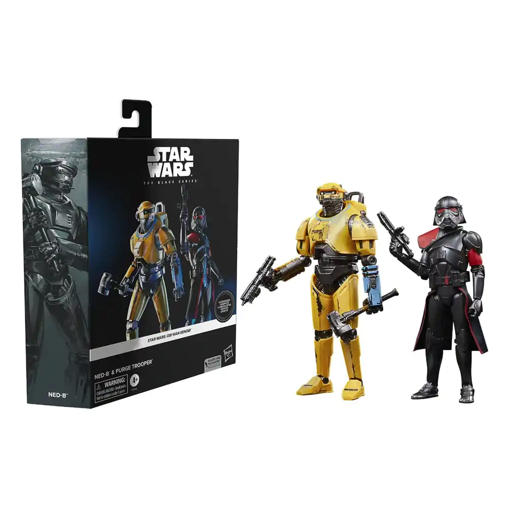 Star Wars: Obi-Wan Kenobi Black Series Action Figure 2-Pack NED-B &amp; Purge Trooper Exclusive 15 cm termékfotó