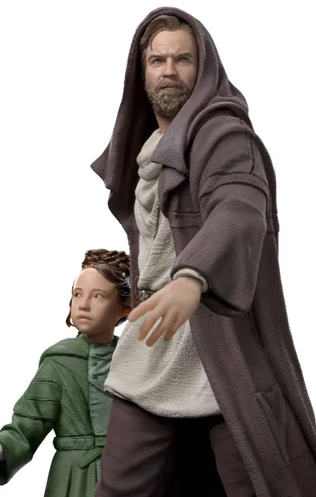 Star Wars: Obi-Wan Kenobi Deluxe Art Scale Socha 1/10 Obi-Wan & Young Leia 20 cm termékfotó