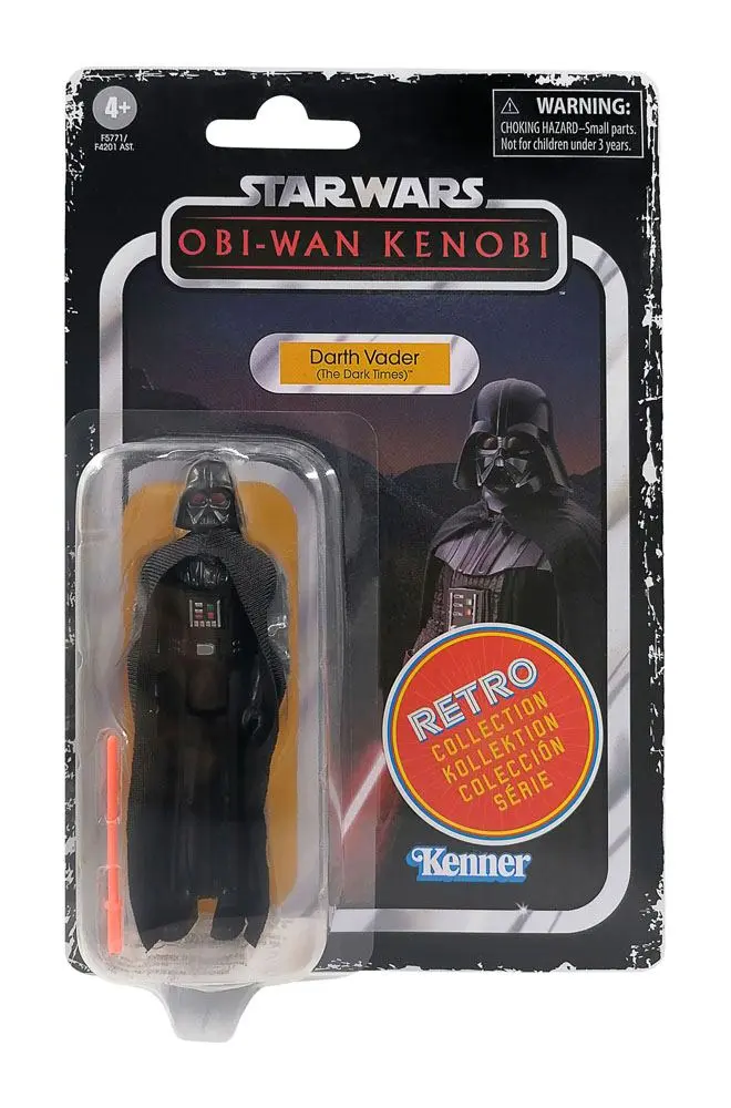 Star Wars: Obi-Wan Kenobi Retro Collection akčná figúrka 2022 Darth Vader (The Dark Times) 10 cm termékfotó