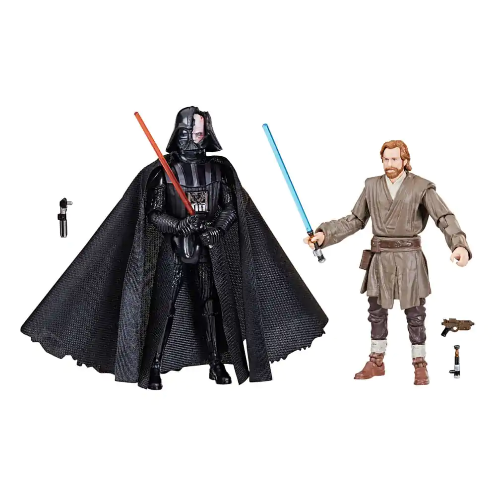 Star Wars: Obi-Wan Kenobi Vintage Collection Akčné figúrky 2-Pack Darth Vader (Showdown) & Obi-Wan Kenobi (Showdown) 10 cm produktová fotografia