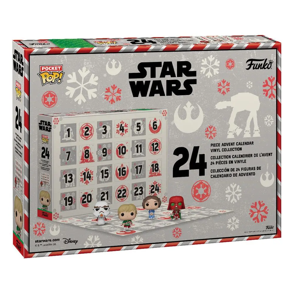 Star Wars Pocket POP! Adventný kalendár Star Wars Holiday produktová fotografia