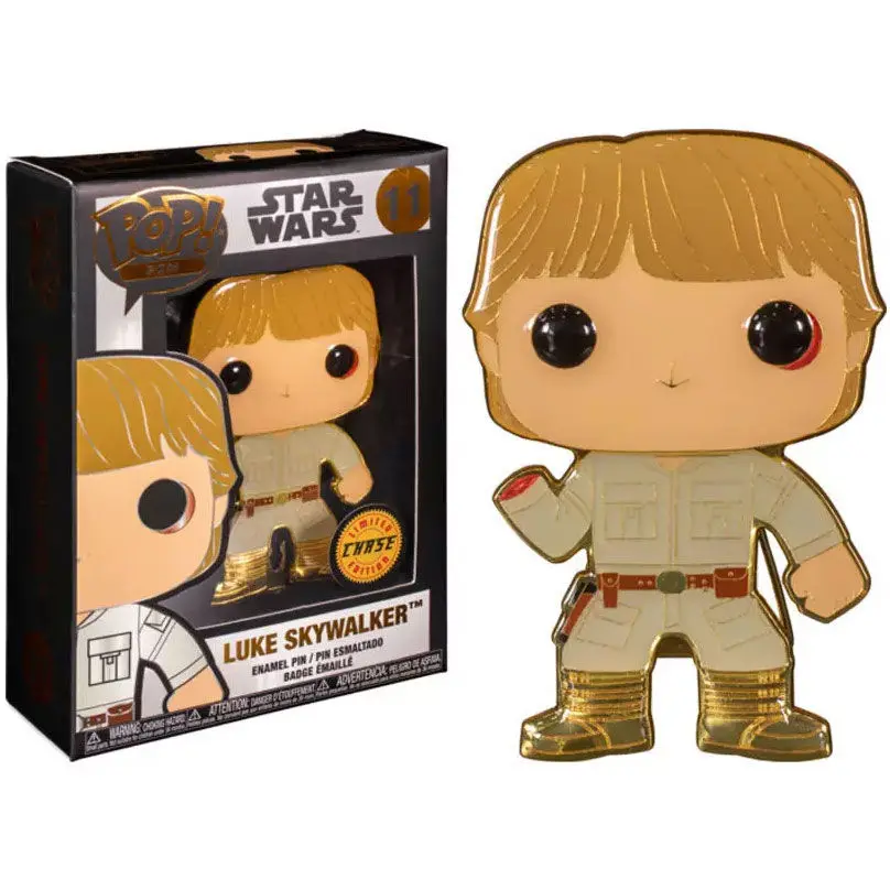 Star Wars POP! smaltovaná odznaka Luke Skywalker (Bespin Encounter) 10 cm termékfotó