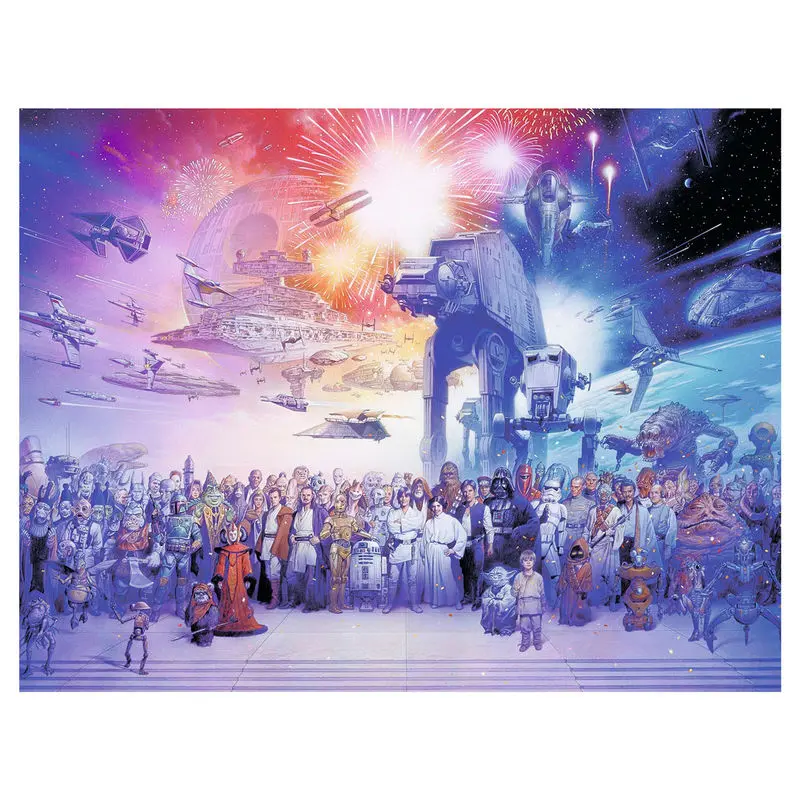 Star Wars Jigsaw Puzzle Star Wars Universe (2000 dielikov) produktová fotografia
