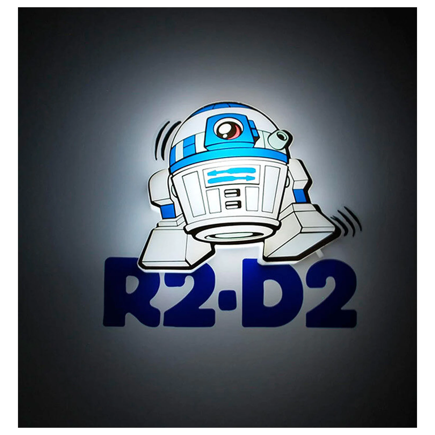 Star Wars R2-D2 3D Light FX mini lampa produktová fotografia