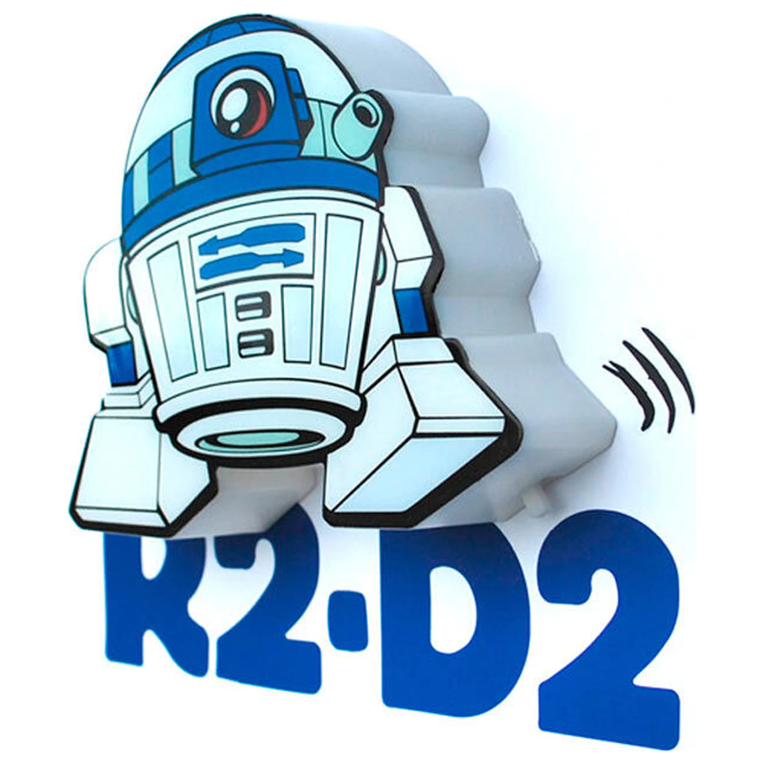 Star Wars R2-D2 3D Light FX mini lampa produktová fotografia