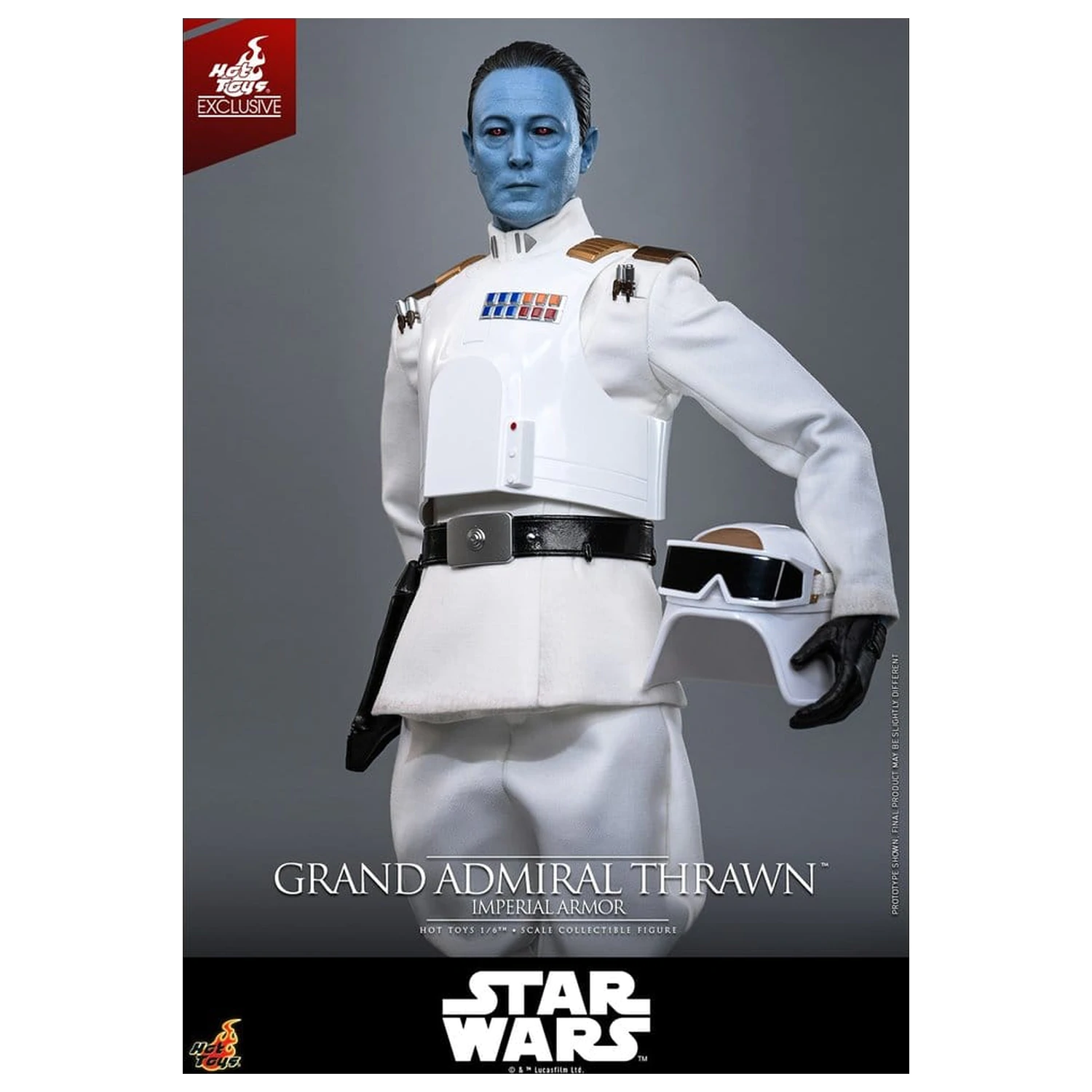 Star Wars: Rebels Television Masterpiece akčná figúrka 1/6 Grand Admiral Thrawn (Imperial Armor) 32 cm produktová fotografia