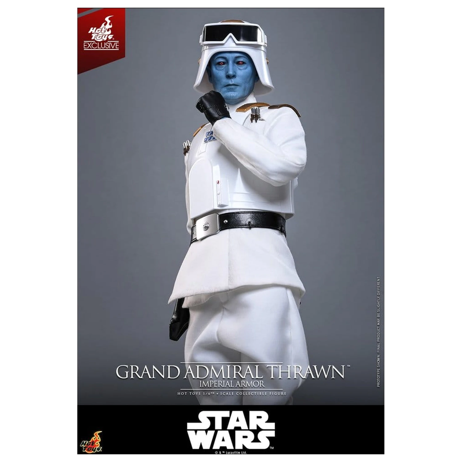 Star Wars: Rebels Television Masterpiece akčná figúrka 1/6 Grand Admiral Thrawn (Imperial Armor) 32 cm produktová fotografia