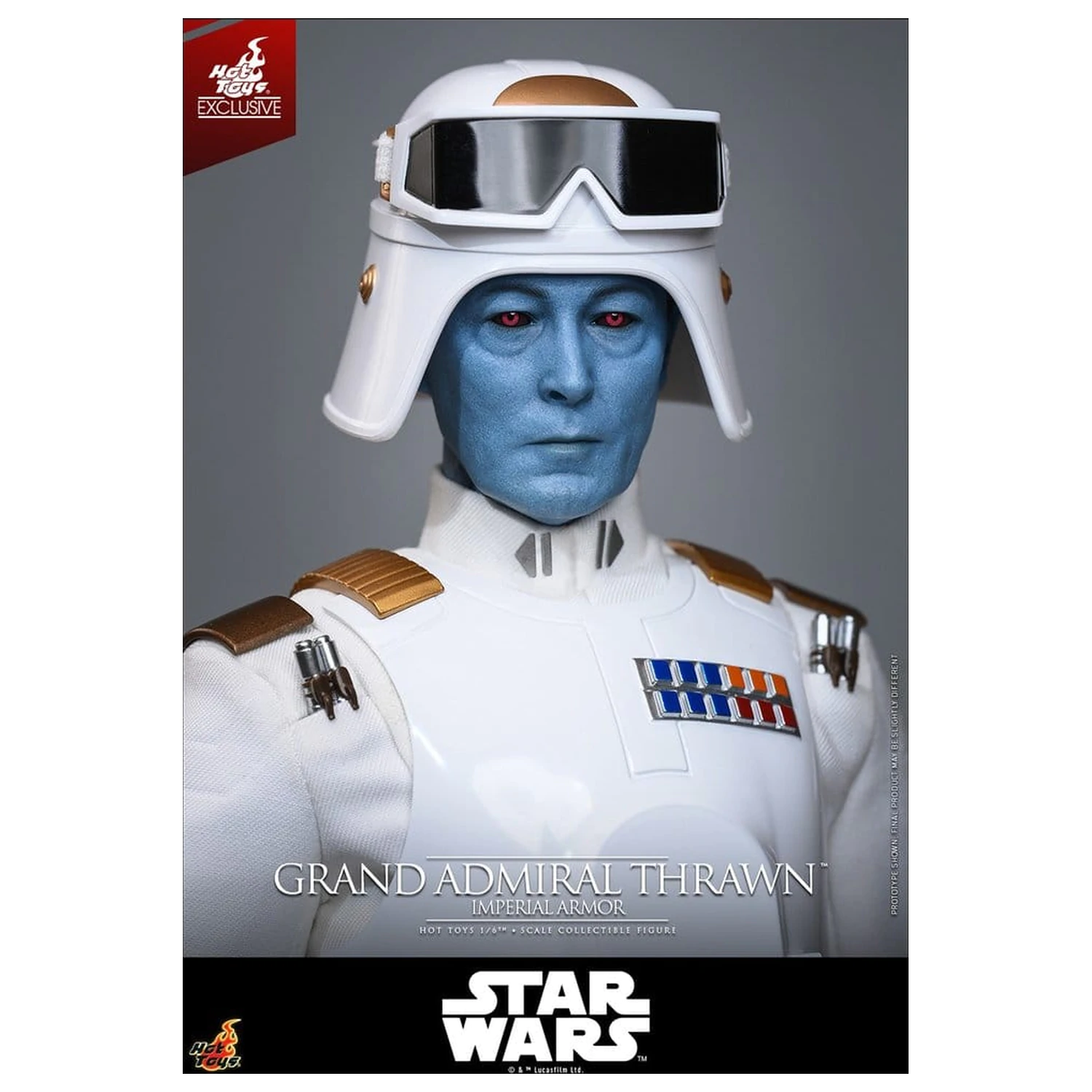 Star Wars: Rebels Television Masterpiece akčná figúrka 1/6 Grand Admiral Thrawn (Imperial Armor) 32 cm produktová fotografia