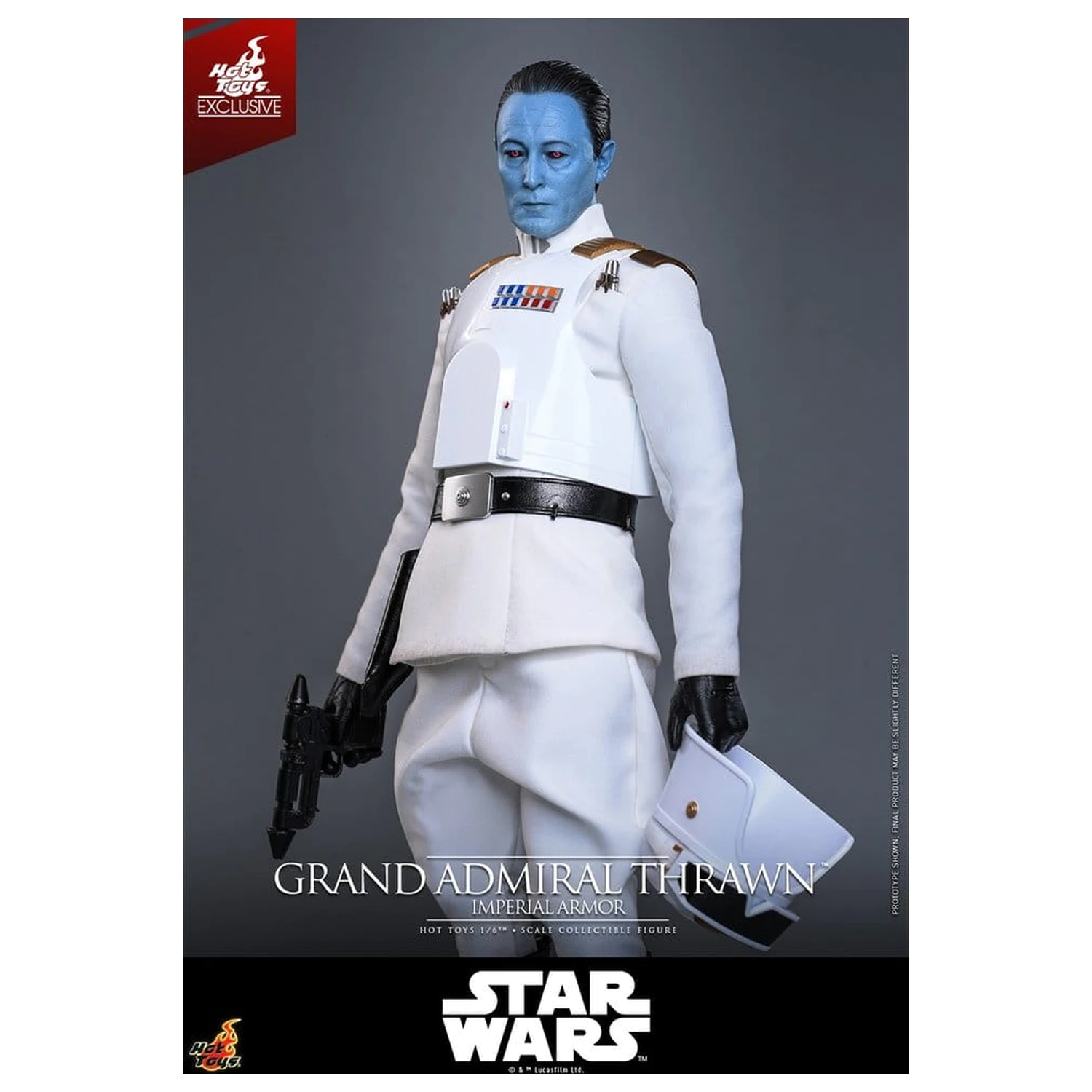 Star Wars: Rebels Television Masterpiece akčná figúrka 1/6 Grand Admiral Thrawn (Imperial Armor) 32 cm produktová fotografia