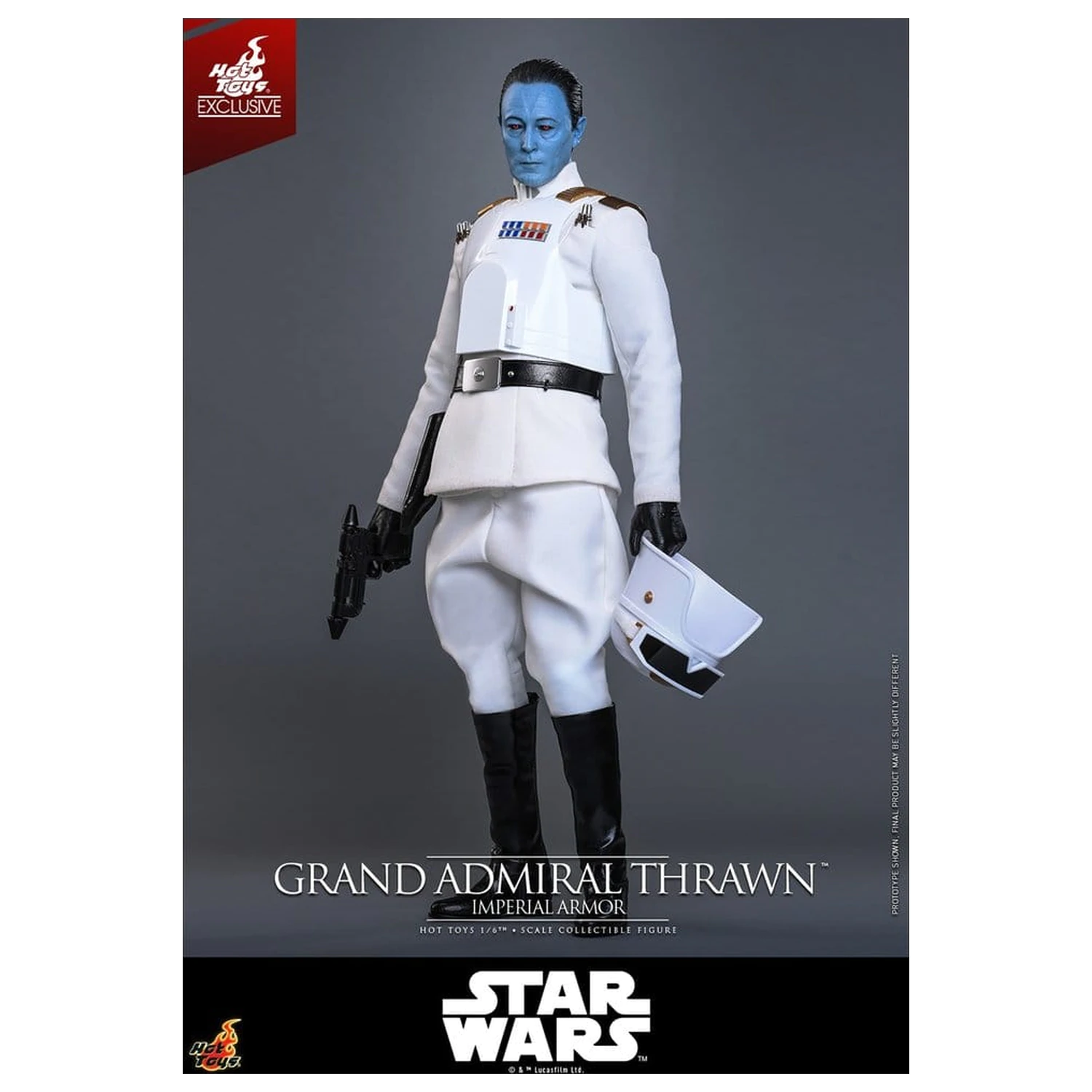 Star Wars: Rebels Television Masterpiece akčná figúrka 1/6 Grand Admiral Thrawn (Imperial Armor) 32 cm produktová fotografia