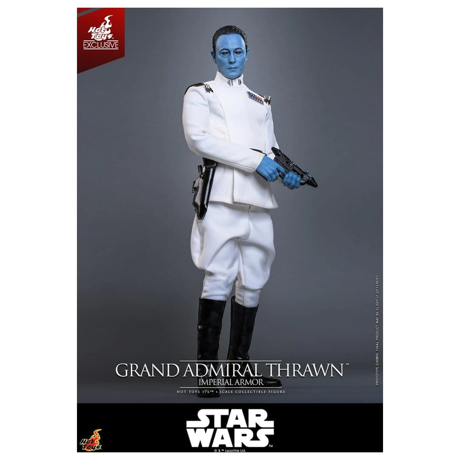 Star Wars: Rebels Television Masterpiece akčná figúrka 1/6 Grand Admiral Thrawn (Imperial Armor) 32 cm produktová fotografia
