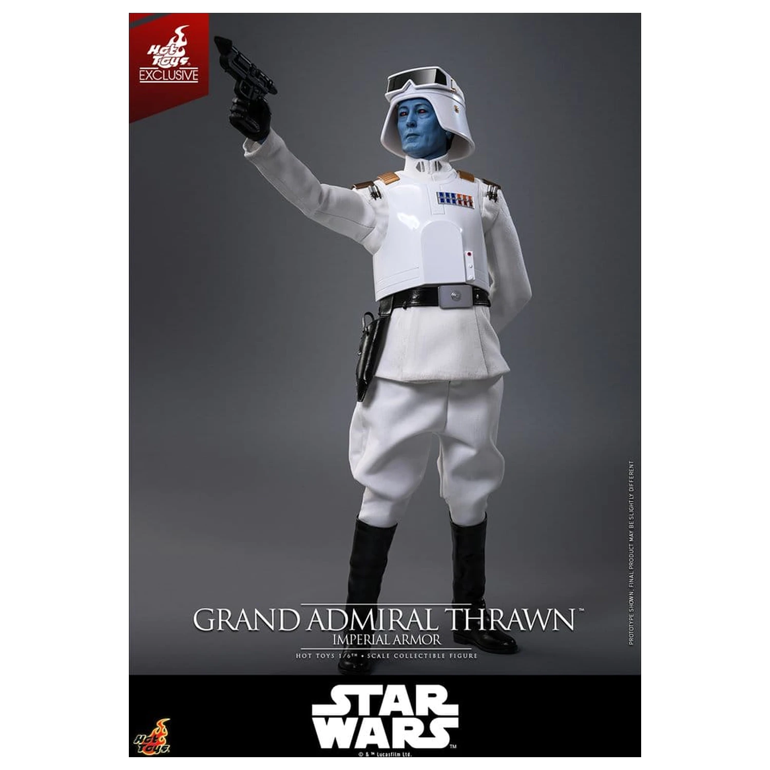 Star Wars: Rebels Television Masterpiece akčná figúrka 1/6 Grand Admiral Thrawn (Imperial Armor) 32 cm produktová fotografia