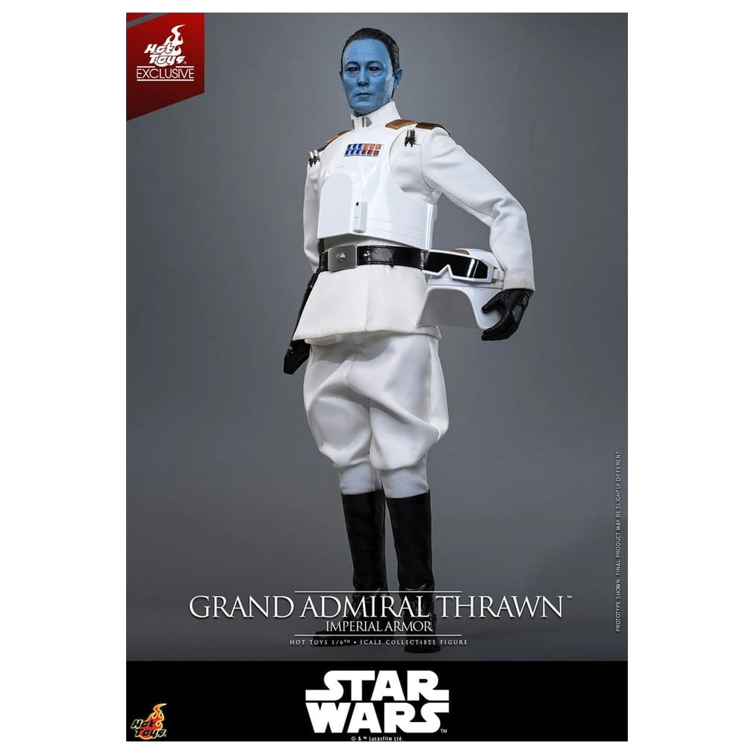 Star Wars: Rebels Television Masterpiece akčná figúrka 1/6 Grand Admiral Thrawn (Imperial Armor) 32 cm produktová fotografia