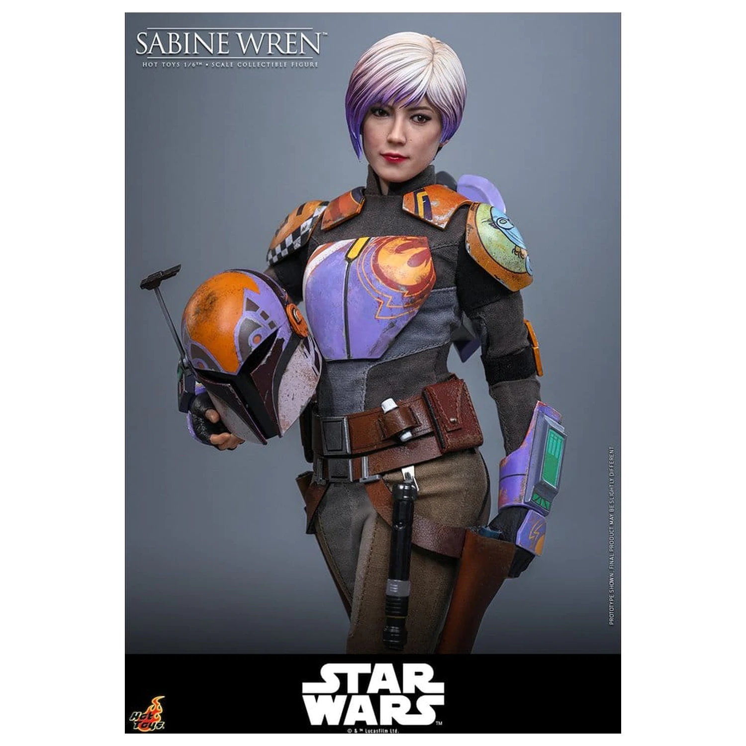 Star Wars: Rebels Television Masterpiece akčná figúrka 1/6 Sabine Wren 29 cm produktová fotografia