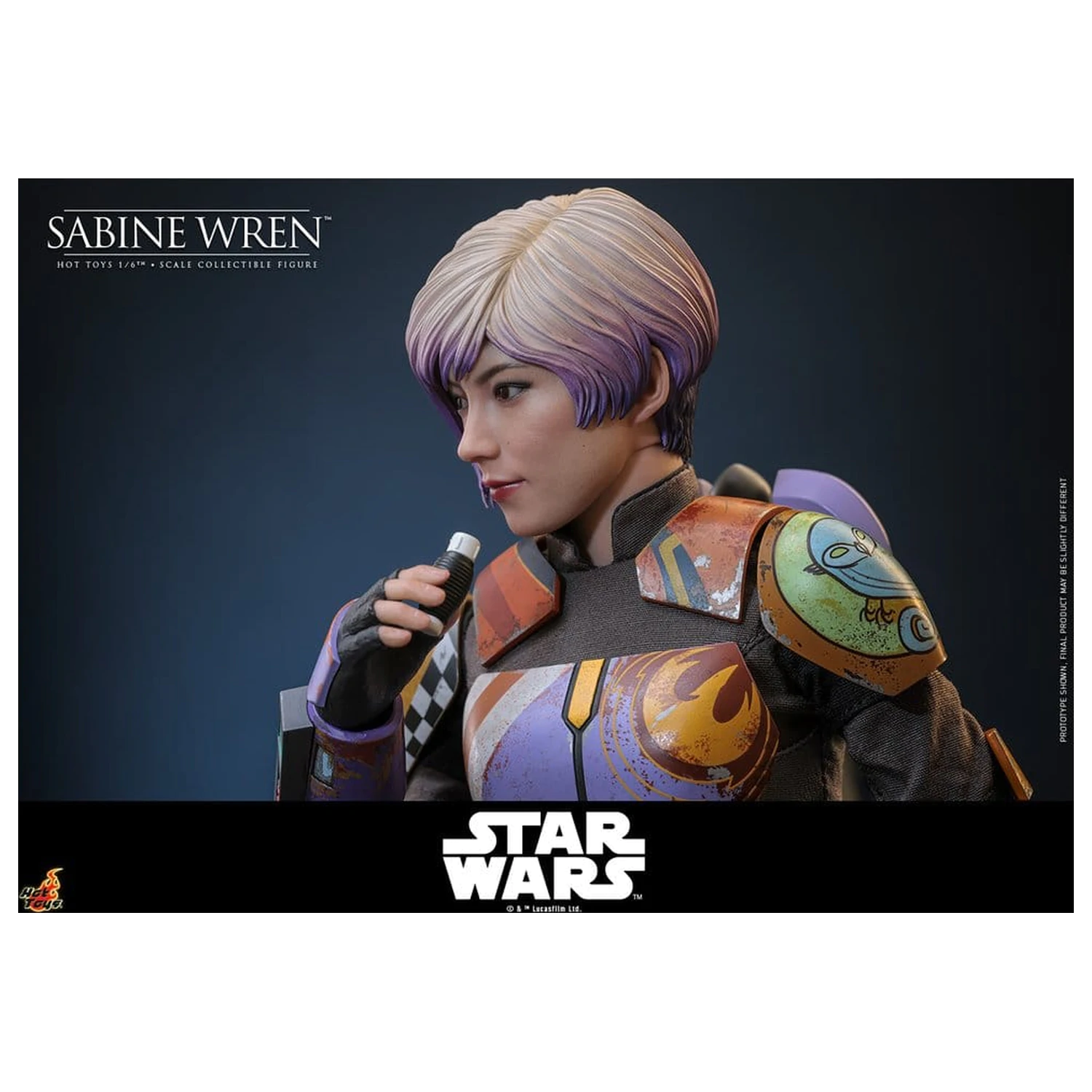 Star Wars: Rebels Television Masterpiece akčná figúrka 1/6 Sabine Wren 29 cm produktová fotografia