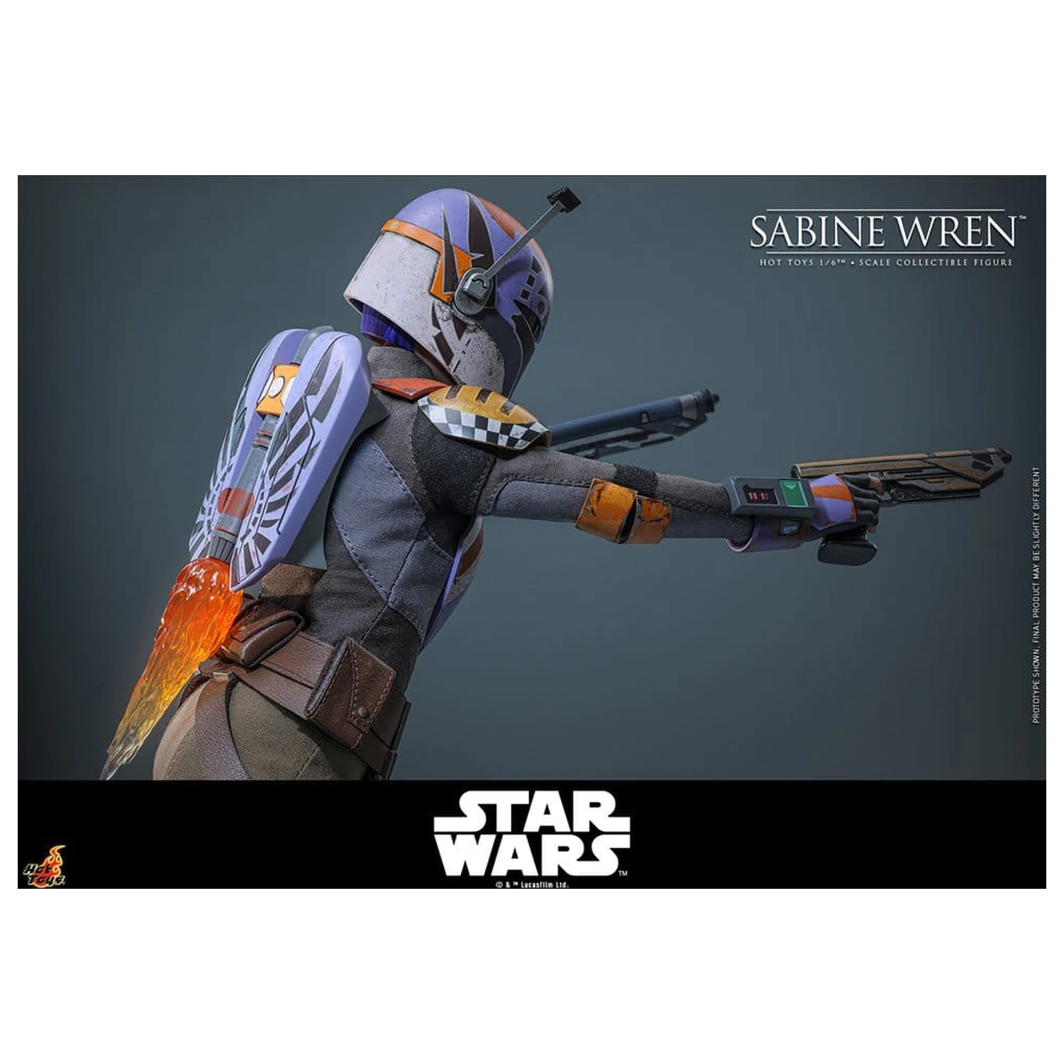 Star Wars: Rebels Television Masterpiece akčná figúrka 1/6 Sabine Wren 29 cm produktová fotografia