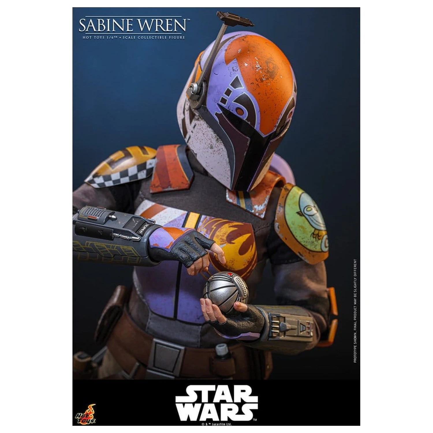 Star Wars: Rebels Television Masterpiece akčná figúrka 1/6 Sabine Wren 29 cm produktová fotografia