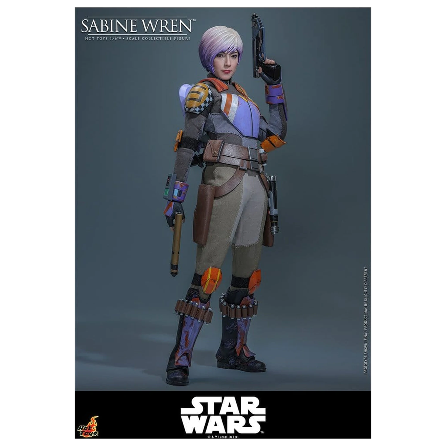 Star Wars: Rebels Television Masterpiece akčná figúrka 1/6 Sabine Wren 29 cm produktová fotografia