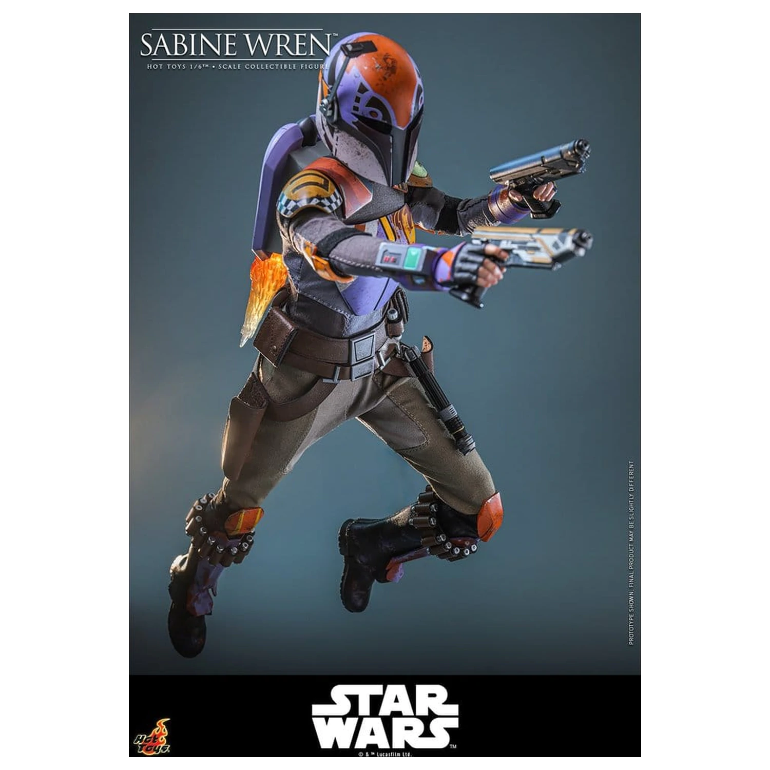 Star Wars: Rebels Television Masterpiece akčná figúrka 1/6 Sabine Wren 29 cm produktová fotografia