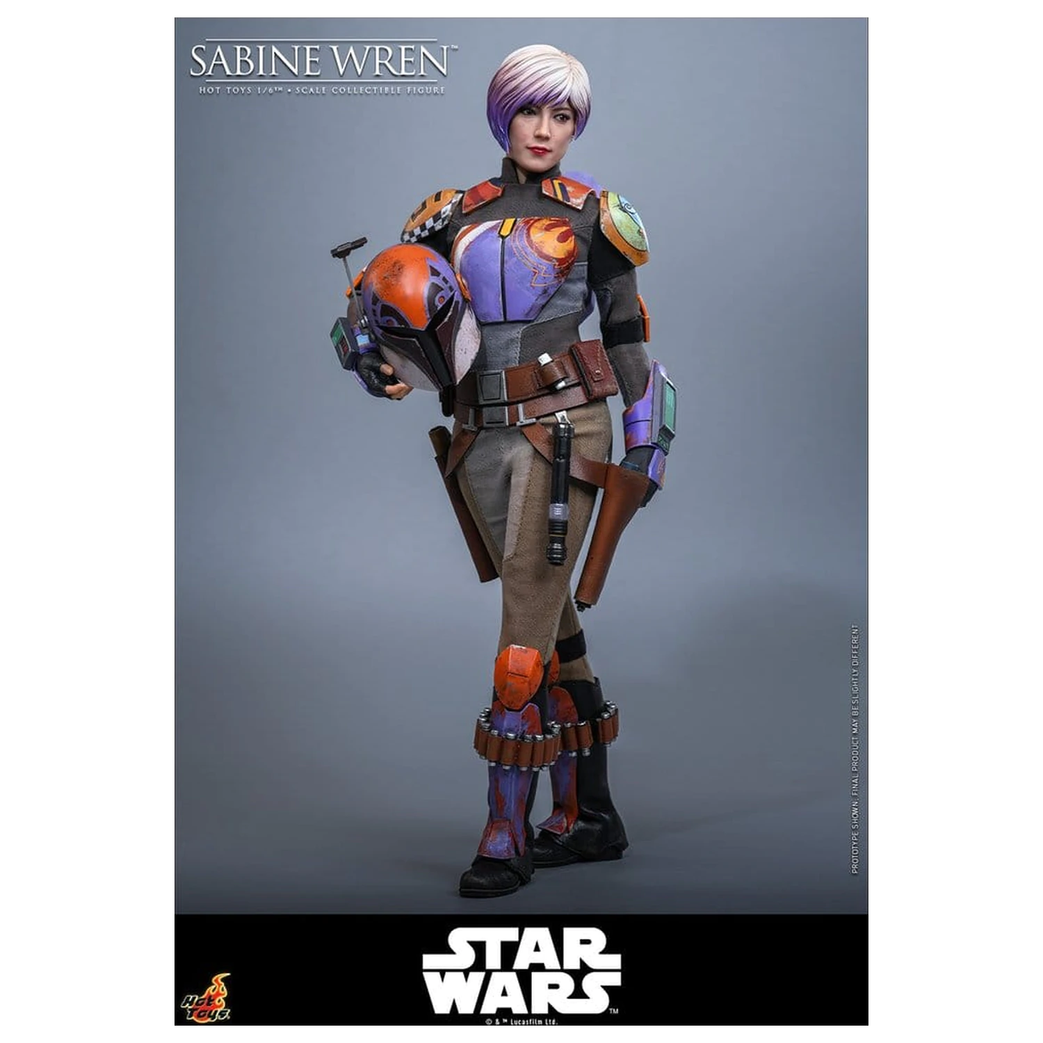 Star Wars: Rebels Television Masterpiece akčná figúrka 1/6 Sabine Wren 29 cm produktová fotografia