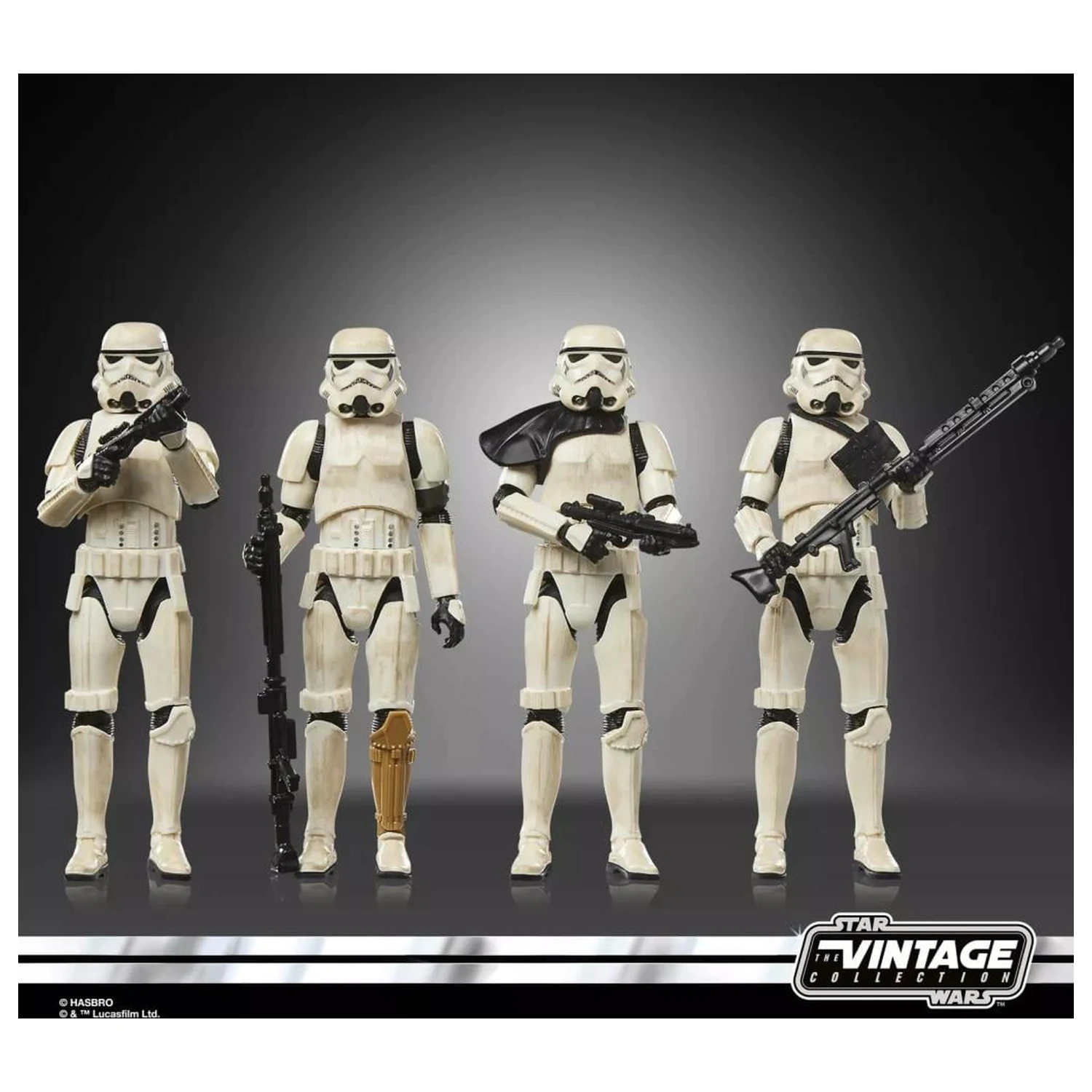 Star Wars Remnant Stormtrooper Multipack 4 figúrky Vintage Coll. 10 cm produktová fotografia