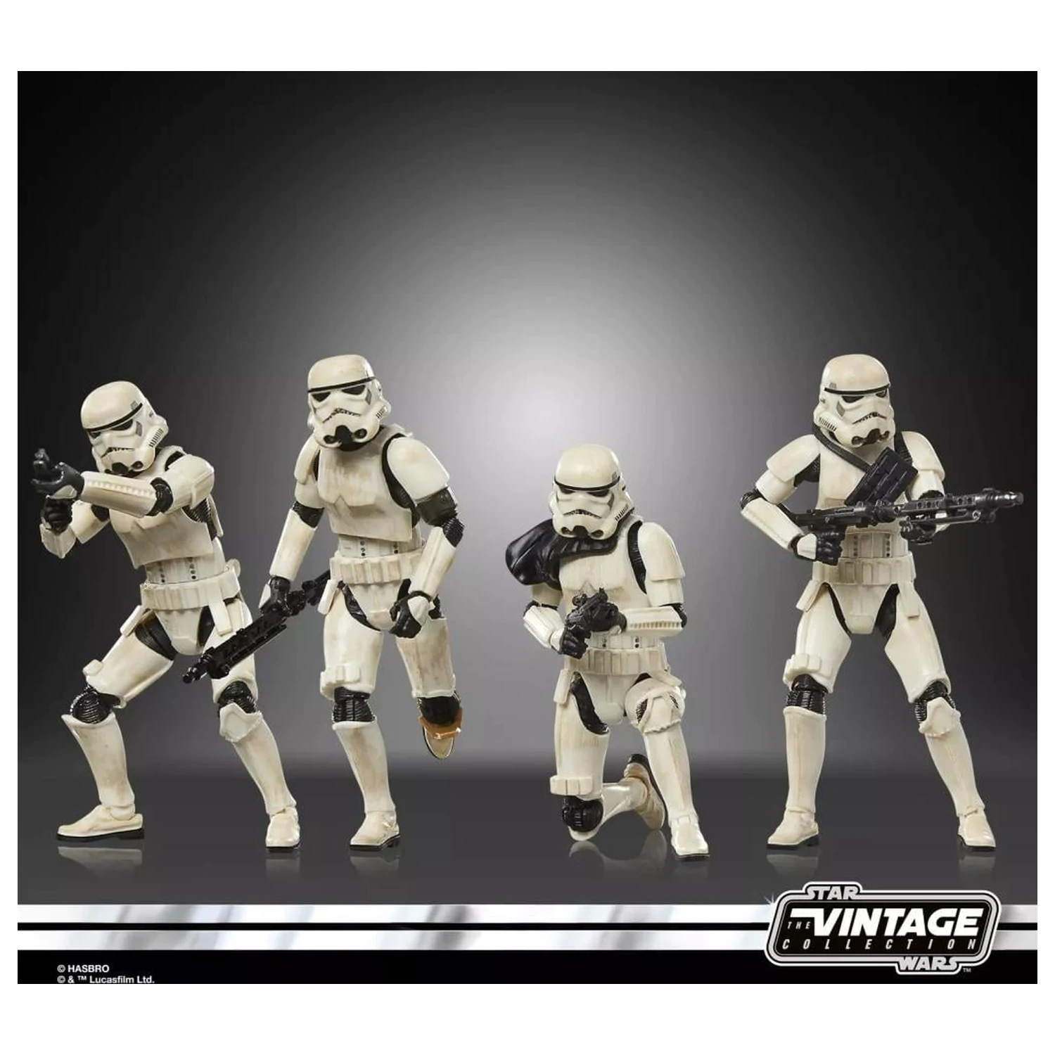 Star Wars Remnant Stormtrooper Multipack 4 figúrky Vintage Coll. 10 cm produktová fotografia