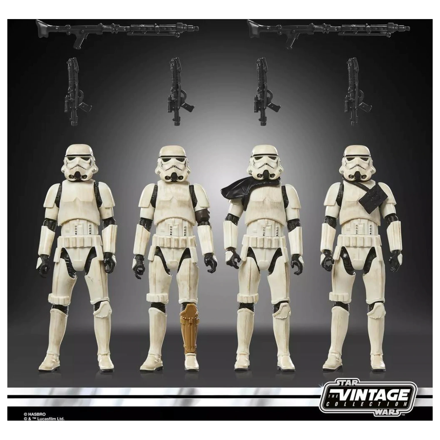 Star Wars Remnant Stormtrooper Multipack 4 figúrky Vintage Coll. 10 cm produktová fotografia