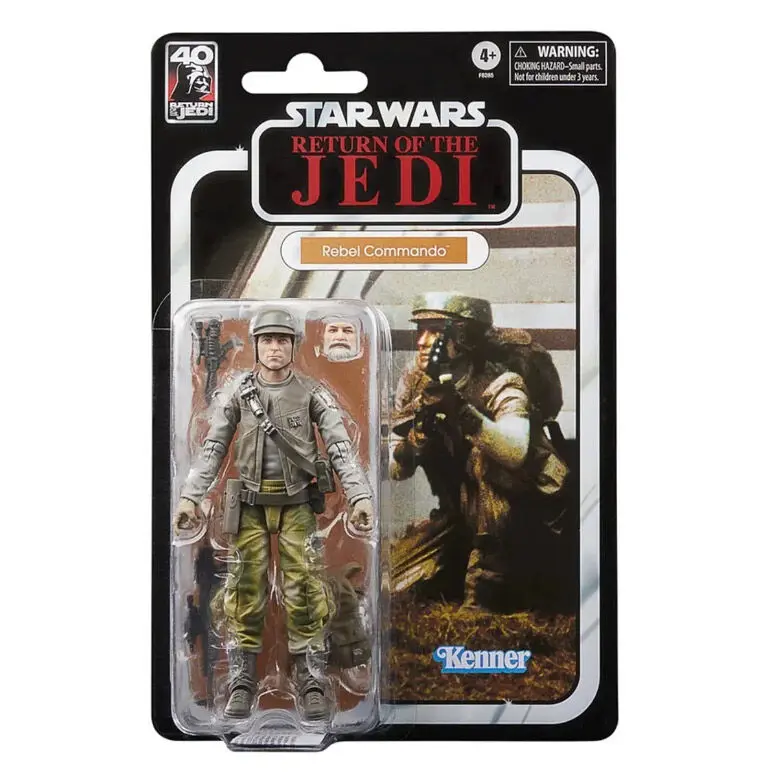 Star Wars Episode VI Anniversary Black Series Akčná figúrka Rebel Commando 15 cm termékfotó