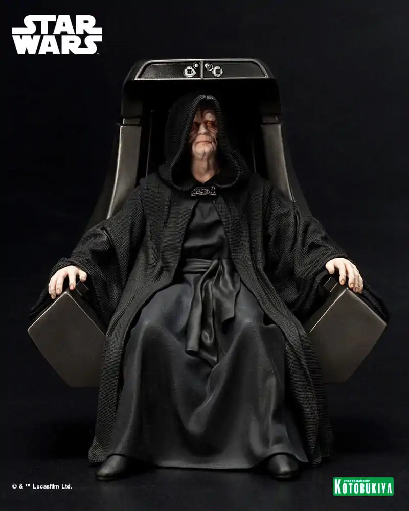 Star Wars: Return of the Jedi ARTFX+ PVC Socha 1/10 Emperor Palpatine 16 cm produktová fotografia