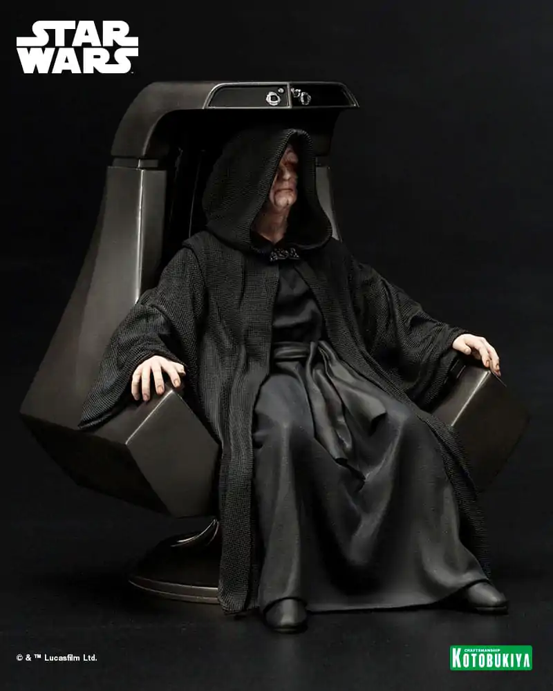 Star Wars: Return of the Jedi ARTFX+ PVC Socha 1/10 Emperor Palpatine 16 cm produktová fotografia