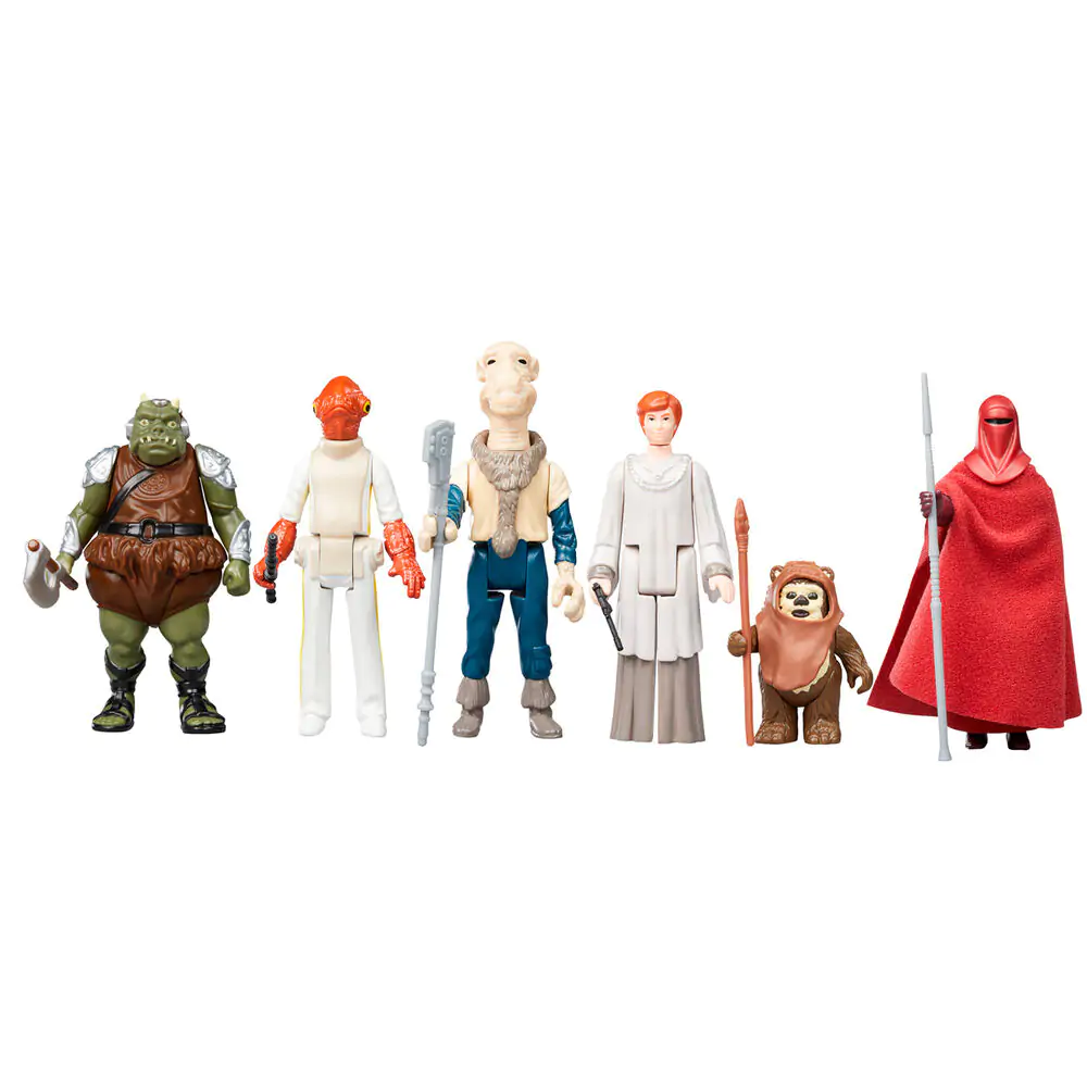 Star Wars Return of the Jedi Retro Collection figúrka 9,5 cm sada 6 ks produktová fotografia